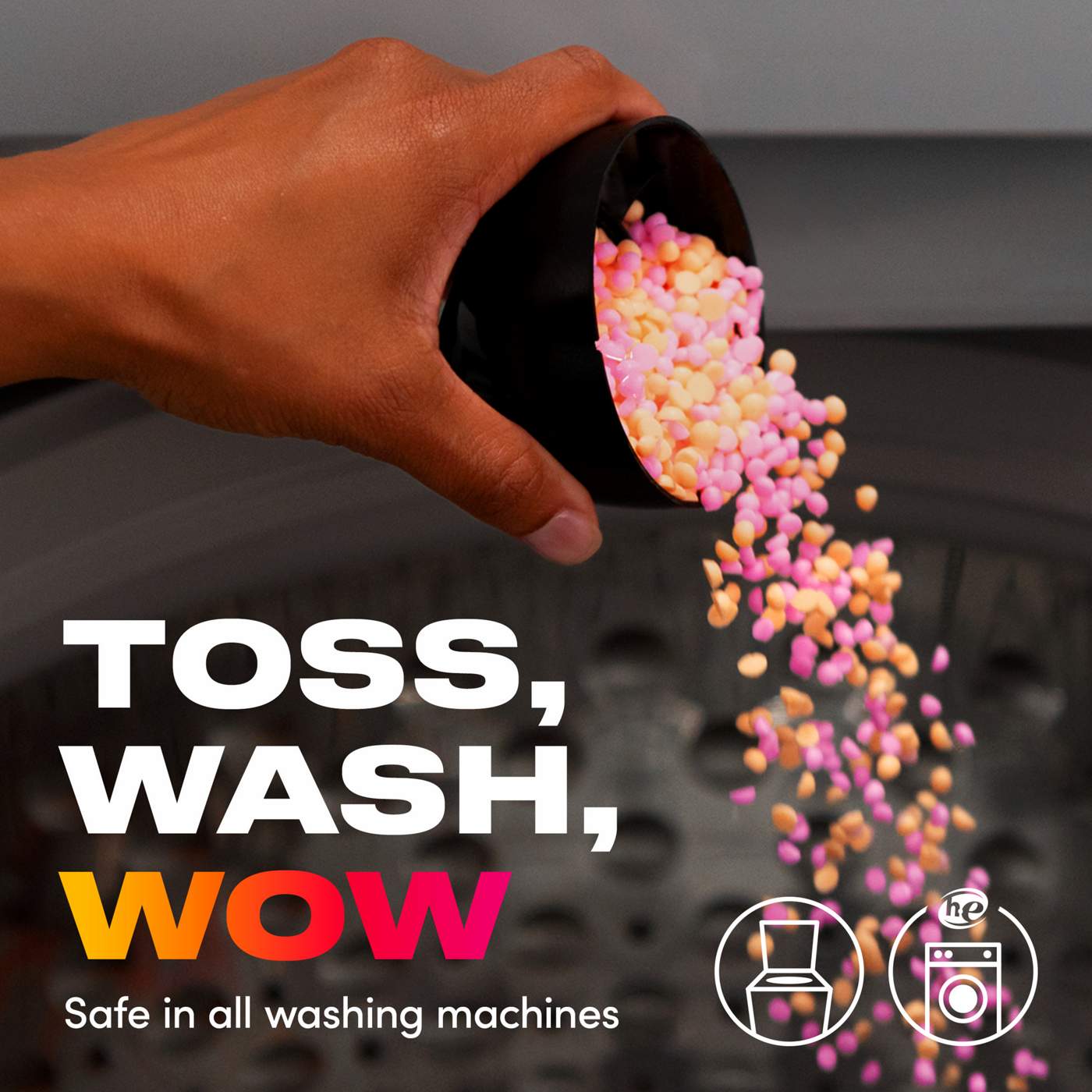 Downy Unstopables Fusions 2 in 1 In-Wash Scent Booster Beads - Sunset + Citrus; image 7 of 9