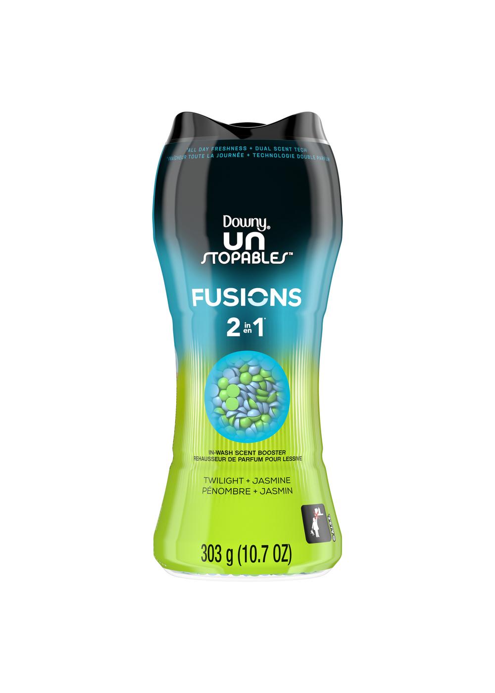 Downy Unstopables Fusions 2 in 1 In-Wash Scent Booster Beads - Twilight + Jasmine; image 1 of 4