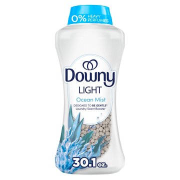 Downy Light Laundry Scent Booster Beads, Ocean Mist Scent, 30.1 oz