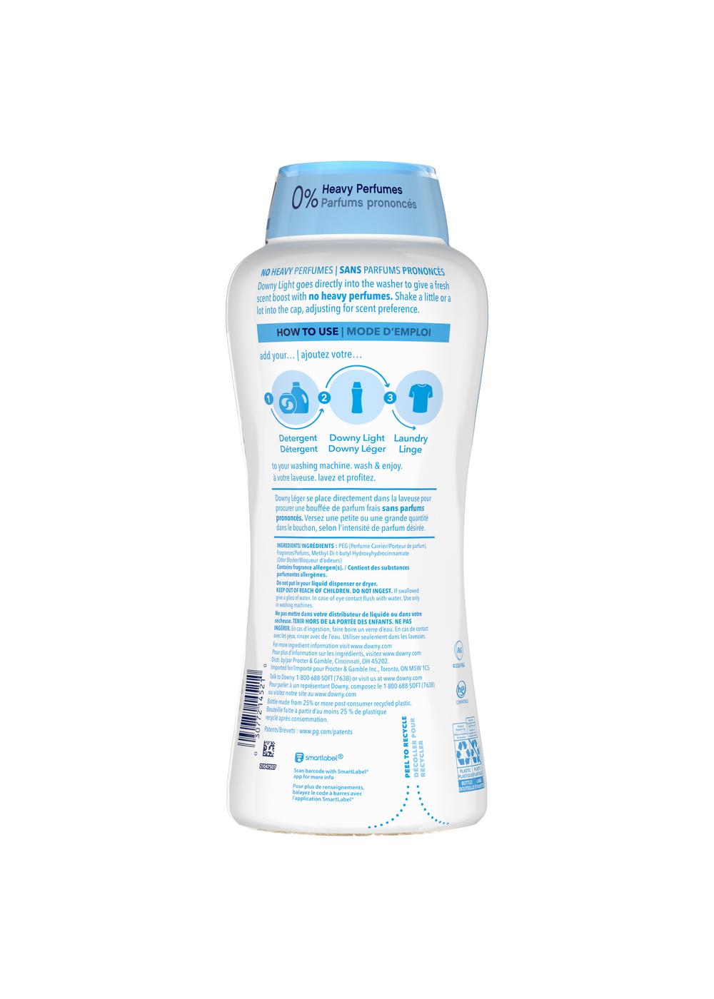 Downy Light Laundry Scent Booster Beads, Ocean Mist Scent; image 3 of 10