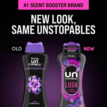 Downy Unstopables In Wash Scent Booster Beads, Lush Scent, 30.1 oz
