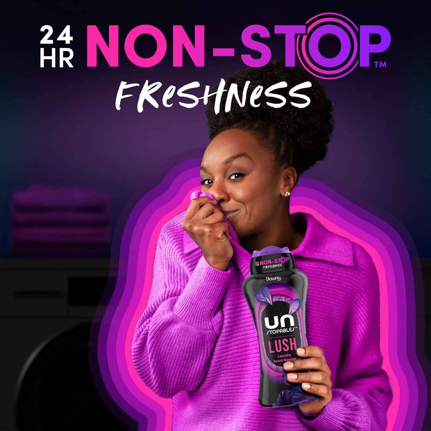 Downy Unstopables In-Wash Scent Booster Beads - Lush; image 2 of 9