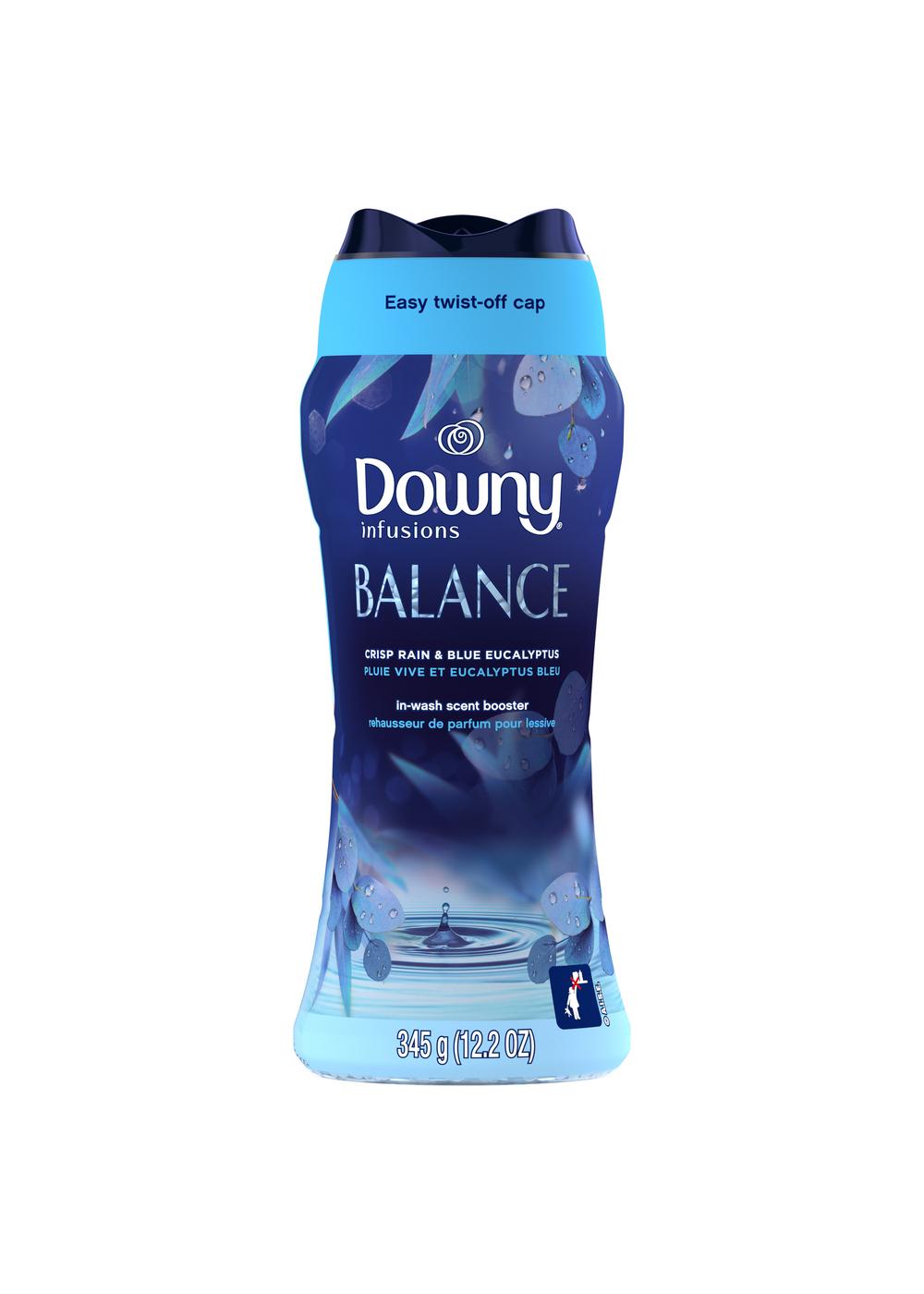 Downy Balance In-Wash Scent Booster Beads - Crisp Rain & Blue Eucalyptus; image 1 of 3