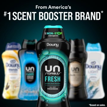 Downy Unstopables In-Wash Scent Booster Beads, Fresh Scent, 12.2 oz