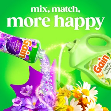 Gain Liquid Fabric Softener, 136 Loads - Original Scent