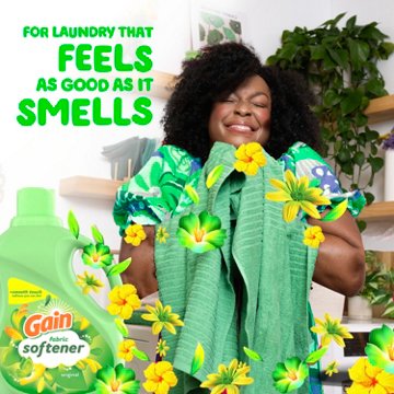 Gain Liquid Fabric Softener, 136 Loads - Original Scent