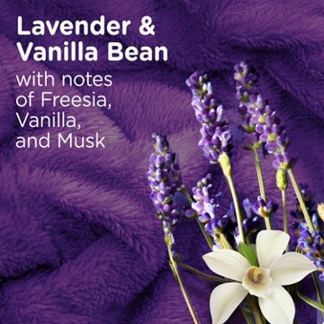 Downy Infusions Mega Dryer Sheets, Calm Lavender & Vanilla Scent, 130 ct