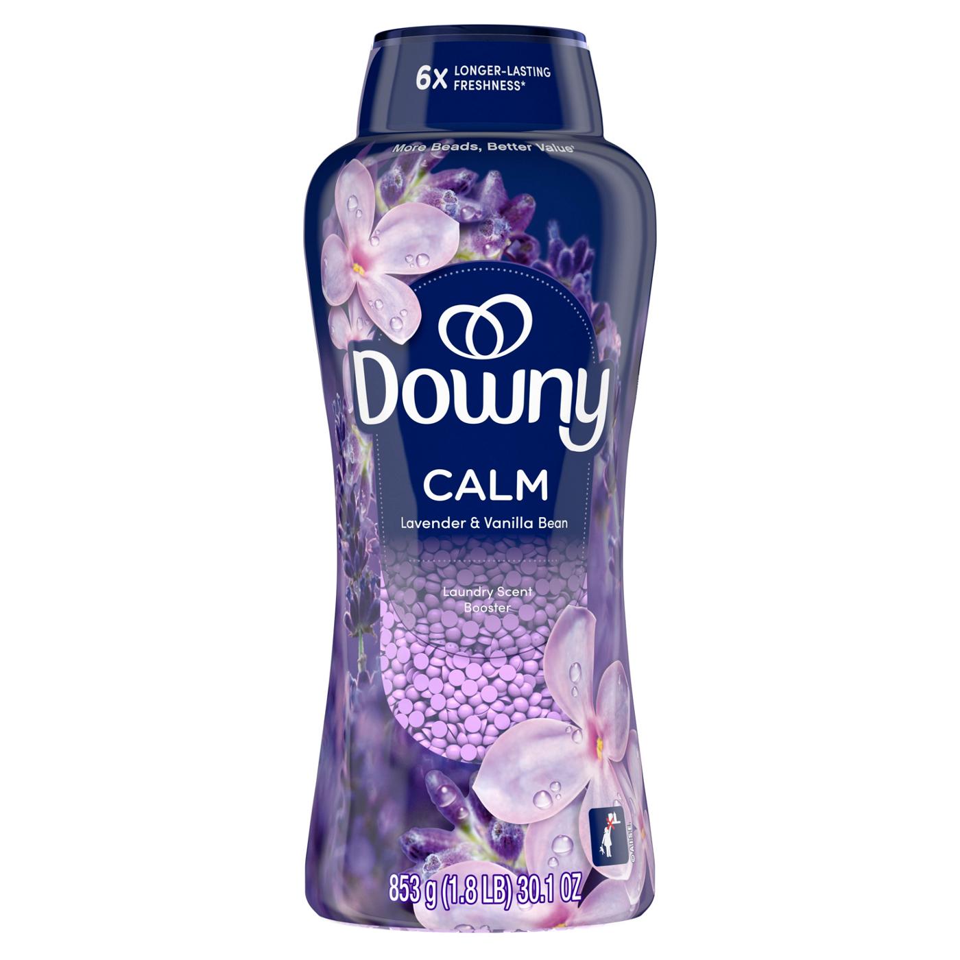 Downy Calm In-Wash Laundry Scent Booster Beads, Soothing Lavender & Vanilla Bean Scent; image 8 of 9