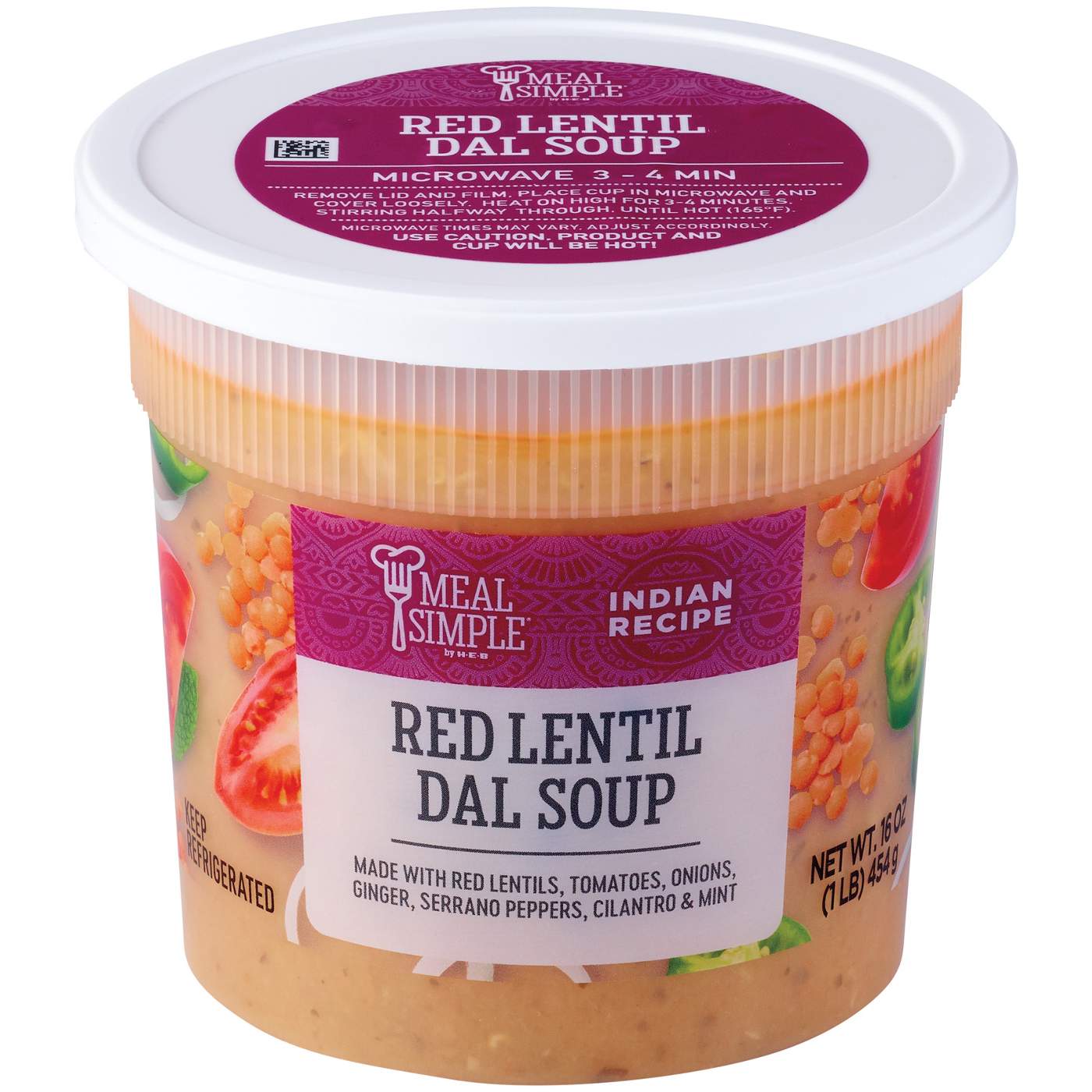 Meal Simple by H-E-B Red Lentil Dal Soup; image 2 of 3