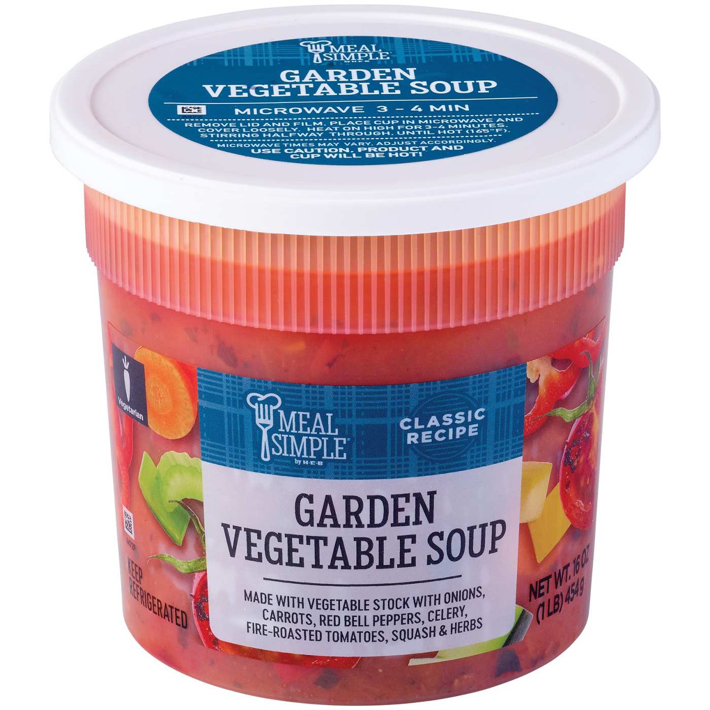 Meal Simple by H-E-B Garden Vegetable Soup; image 1 of 4