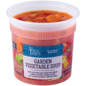 Meal Simple by H-E-B Garden Vegetable Soup, 16 oz