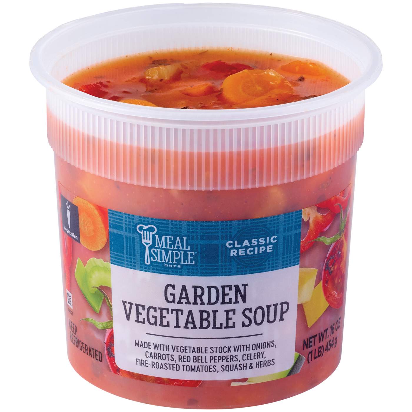 Meal Simple by H-E-B Garden Vegetable Soup; image 2 of 4