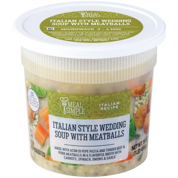 Meal Simple by H-E-B Italian Wedding Soup, 16 oz