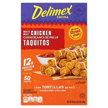 Delimex White Meat Chicken Taquitos