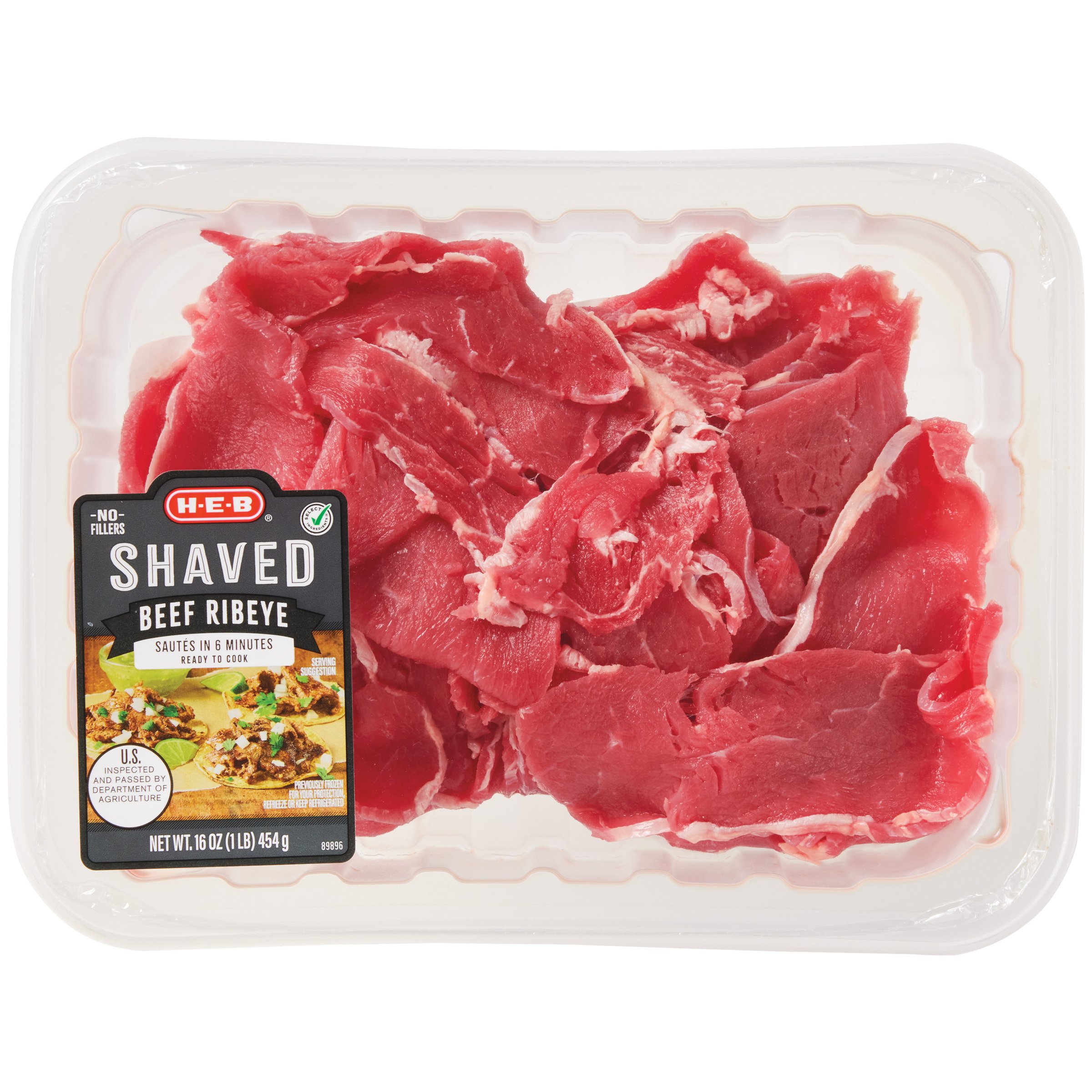 H-E-B Shaved Beef Ribeye - Shop Beef at H-E-B