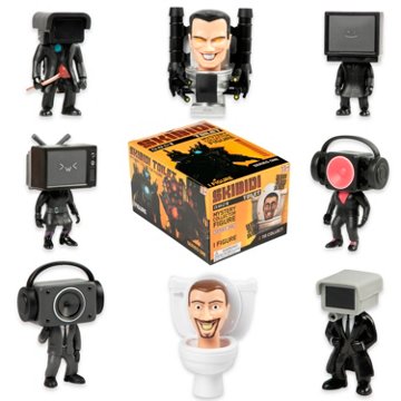 Bonkers Skibidi Toilet Mystery Collector Figure