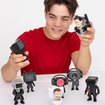 Bonkers Skibidi Toilet Mystery Collector Figure