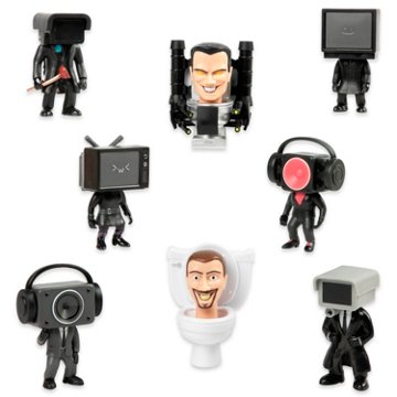 Bonkers Skibidi Toilet Mystery Collector Figure