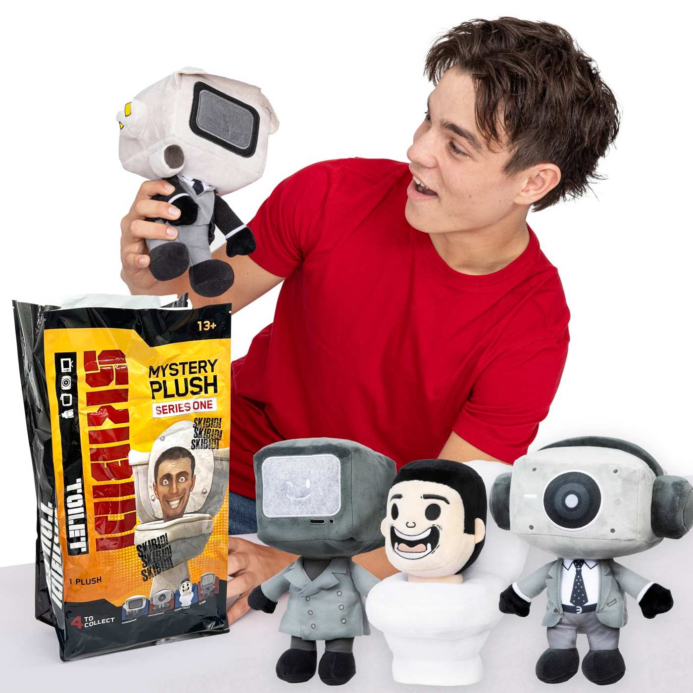 Skibibi Toliet Mystery Plush - Series 1; image 2 of 9