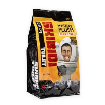 Skibibi Toliet Mystery Plush - Series 1, 11"