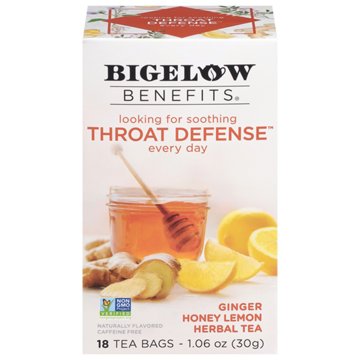 Bigelow Throat Defense Ginger Honey Lemon