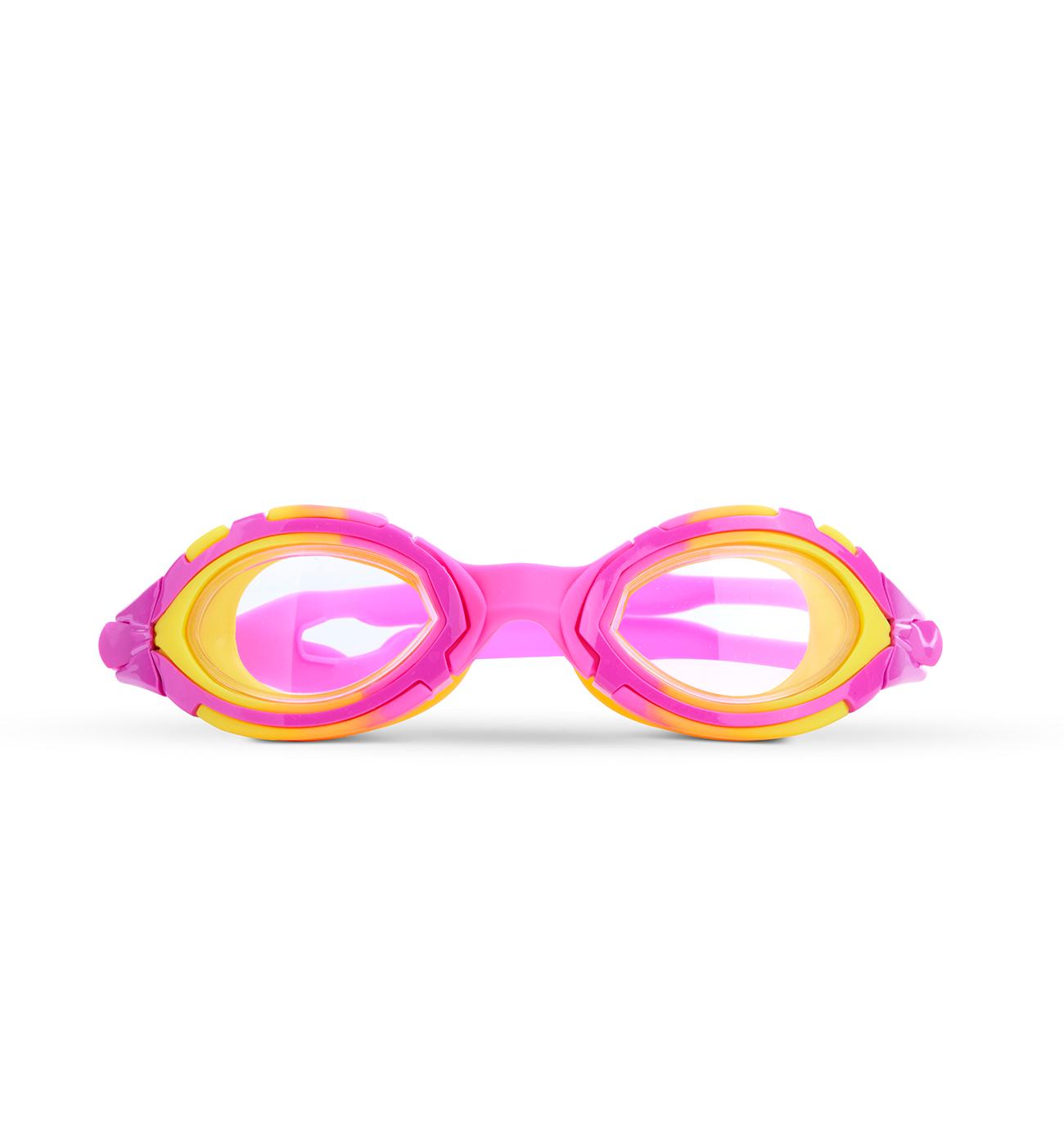 Aqua2ude Aviatress Kids Swim Goggle - Pink & Orange; image 1 of 2