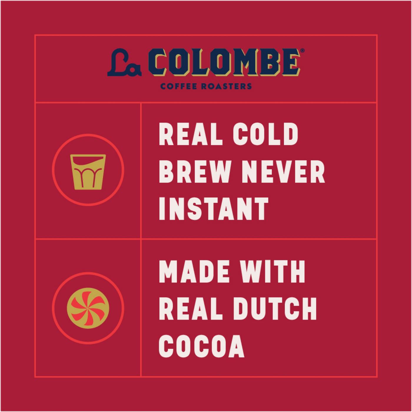 La Colombe Cold Brew Draft Latte - Peppermint Mocha; image 3 of 4