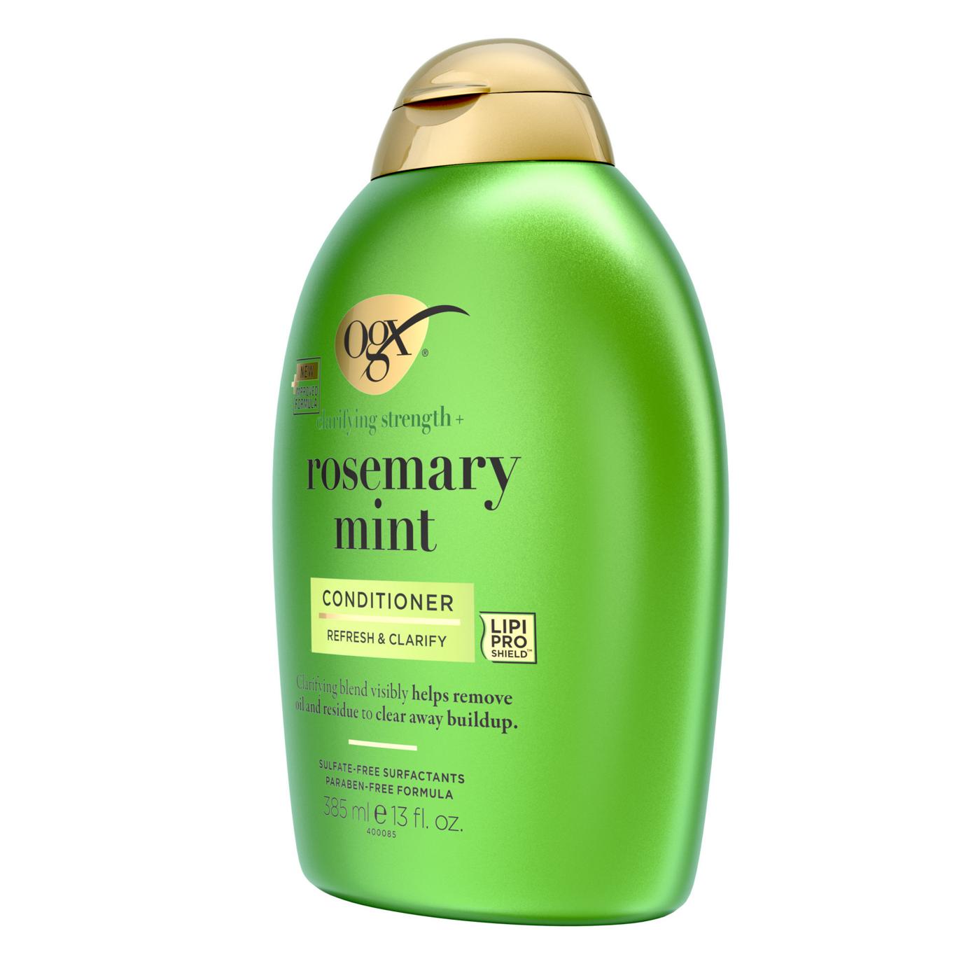 OGX Clarifying Strength + Rosemary Mint Conditioner; image 3 of 8