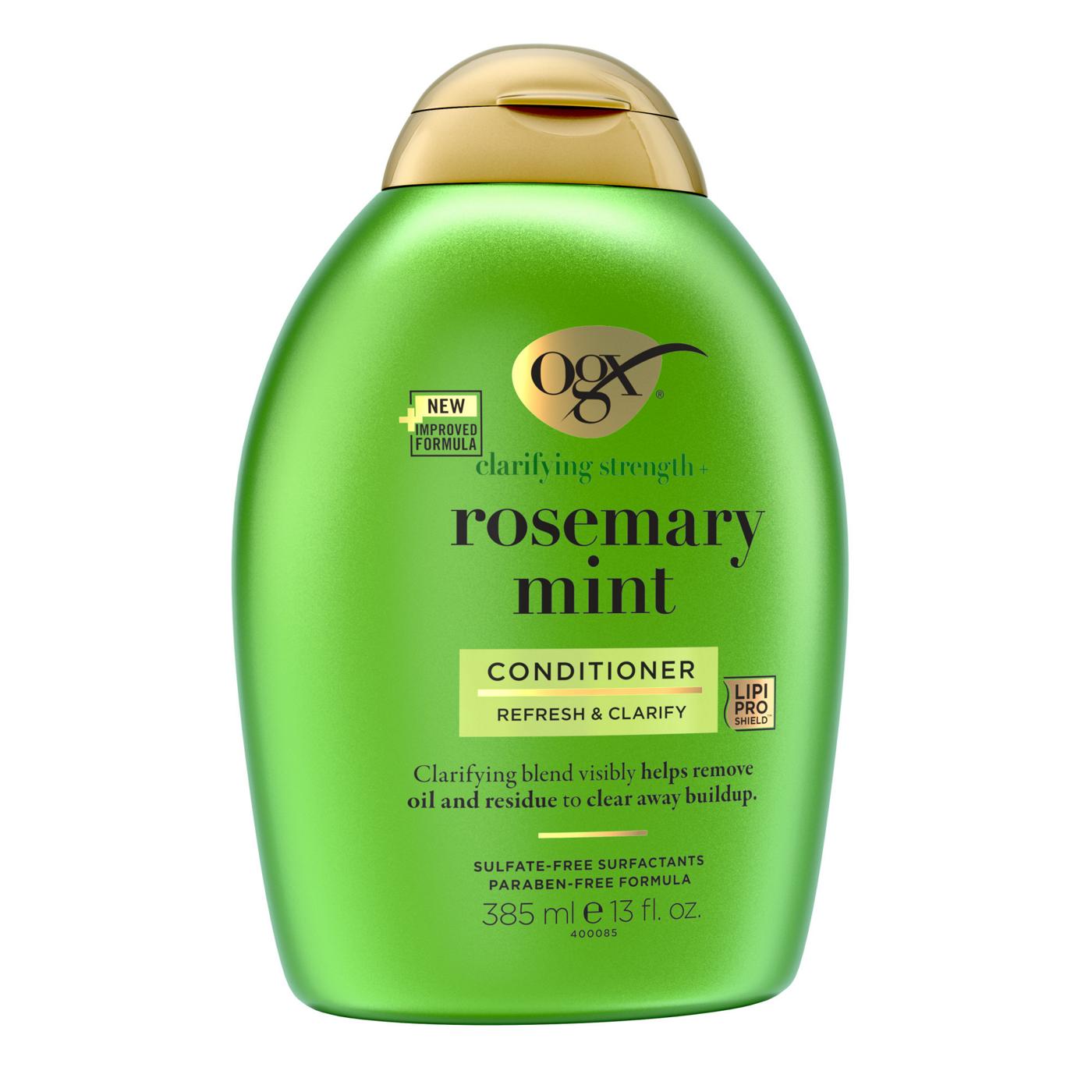 OGX Clarifying Strength + Rosemary Mint Conditioner; image 7 of 8