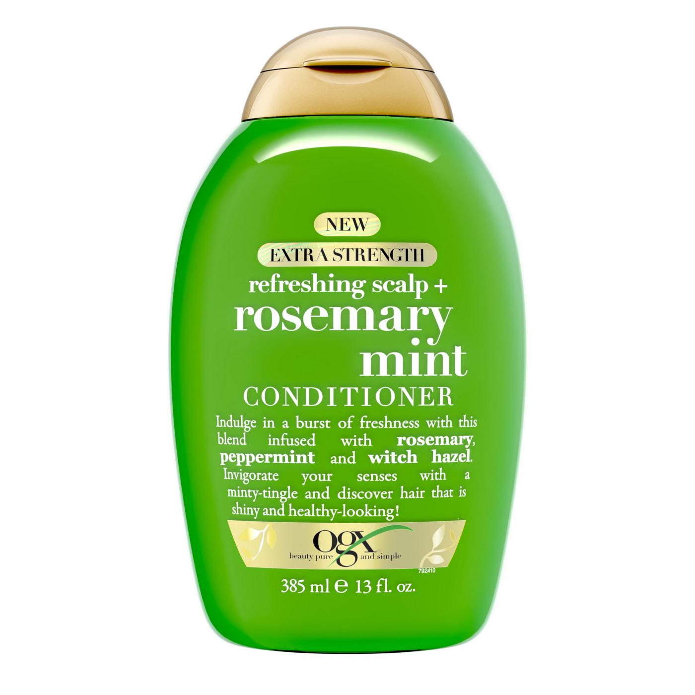 OGX Extra Strength + Rosemary Mint Conditioner; image 1 of 8