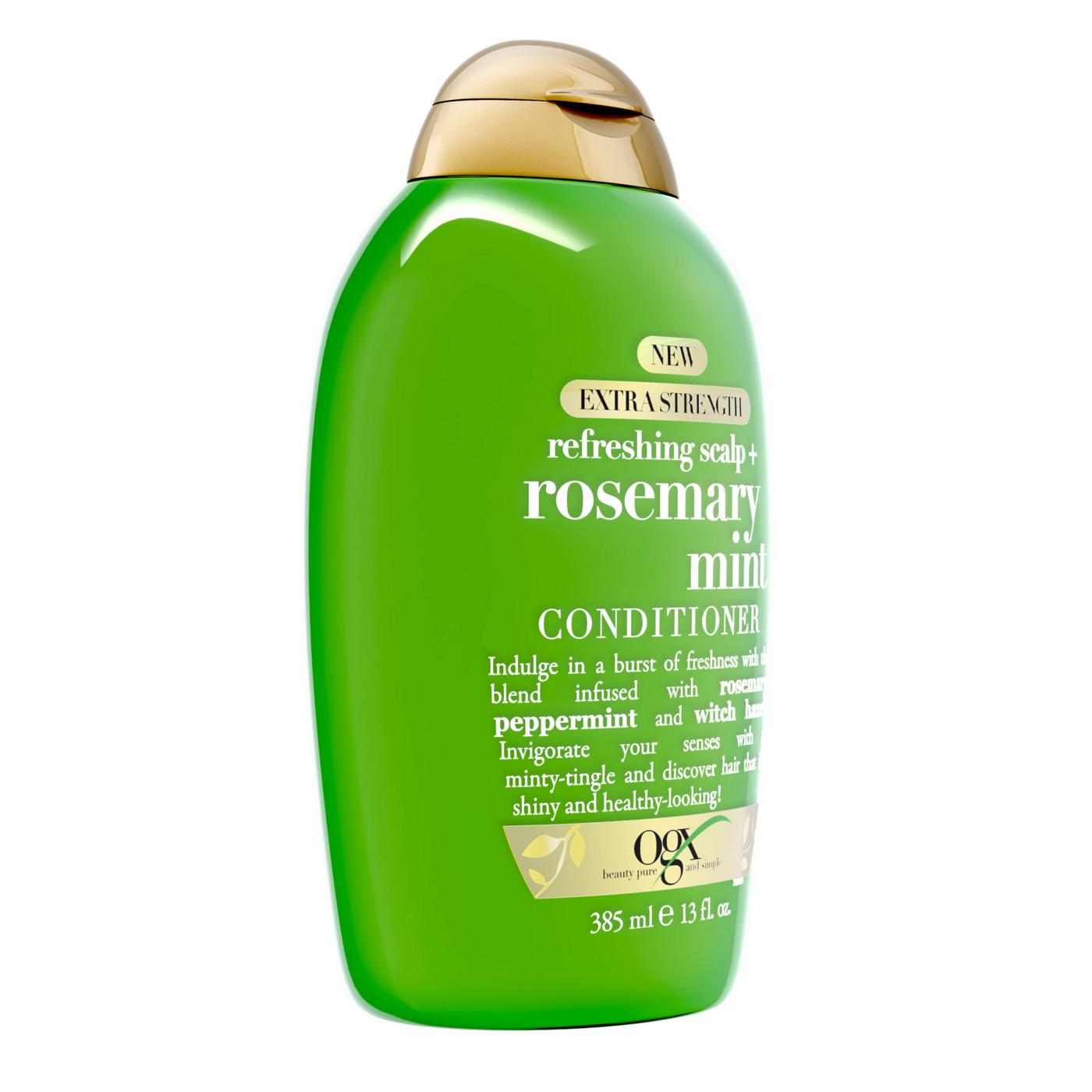 OGX Extra Strength + Rosemary Mint Conditioner; image 5 of 8