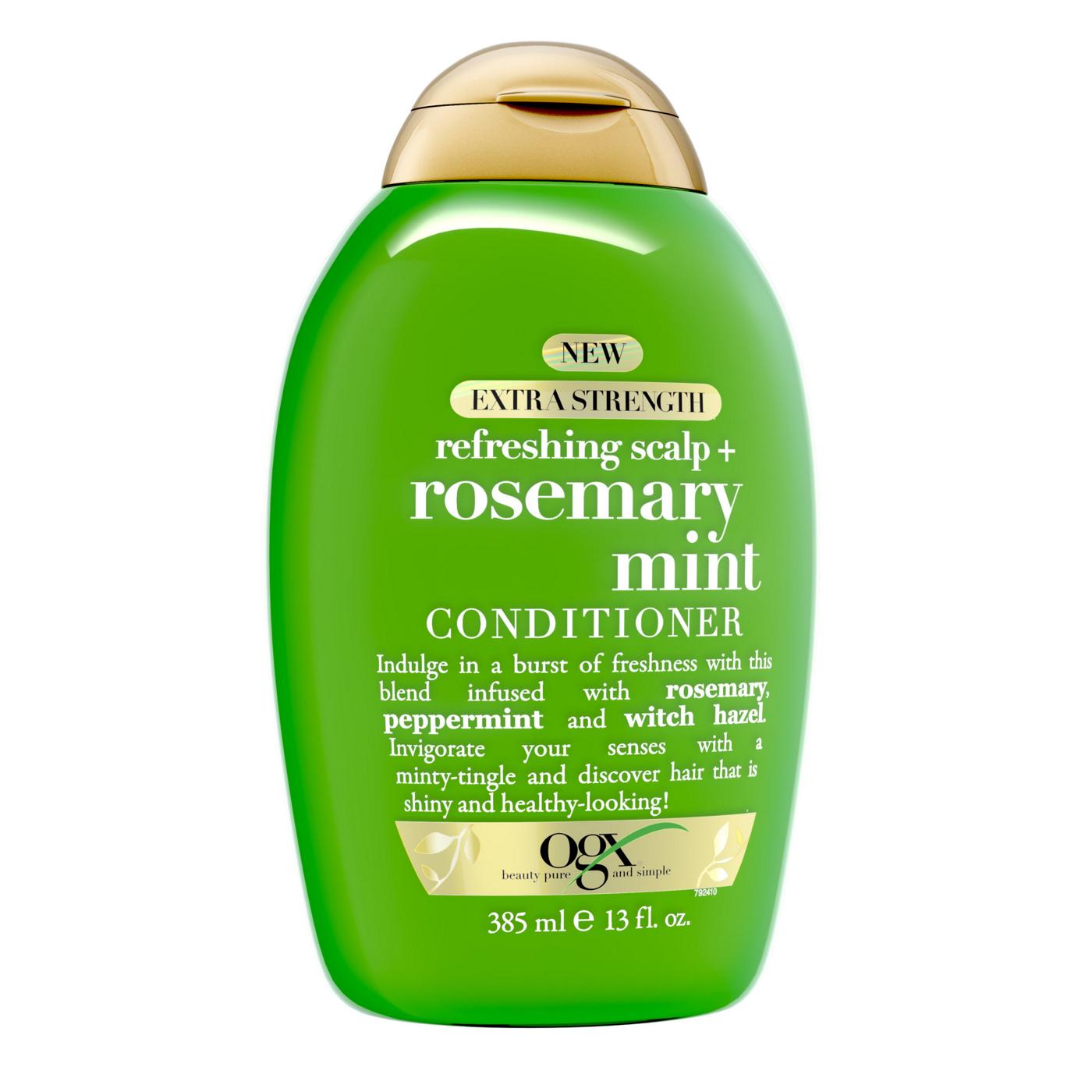 OGX Extra Strength + Rosemary Mint Conditioner; image 7 of 8