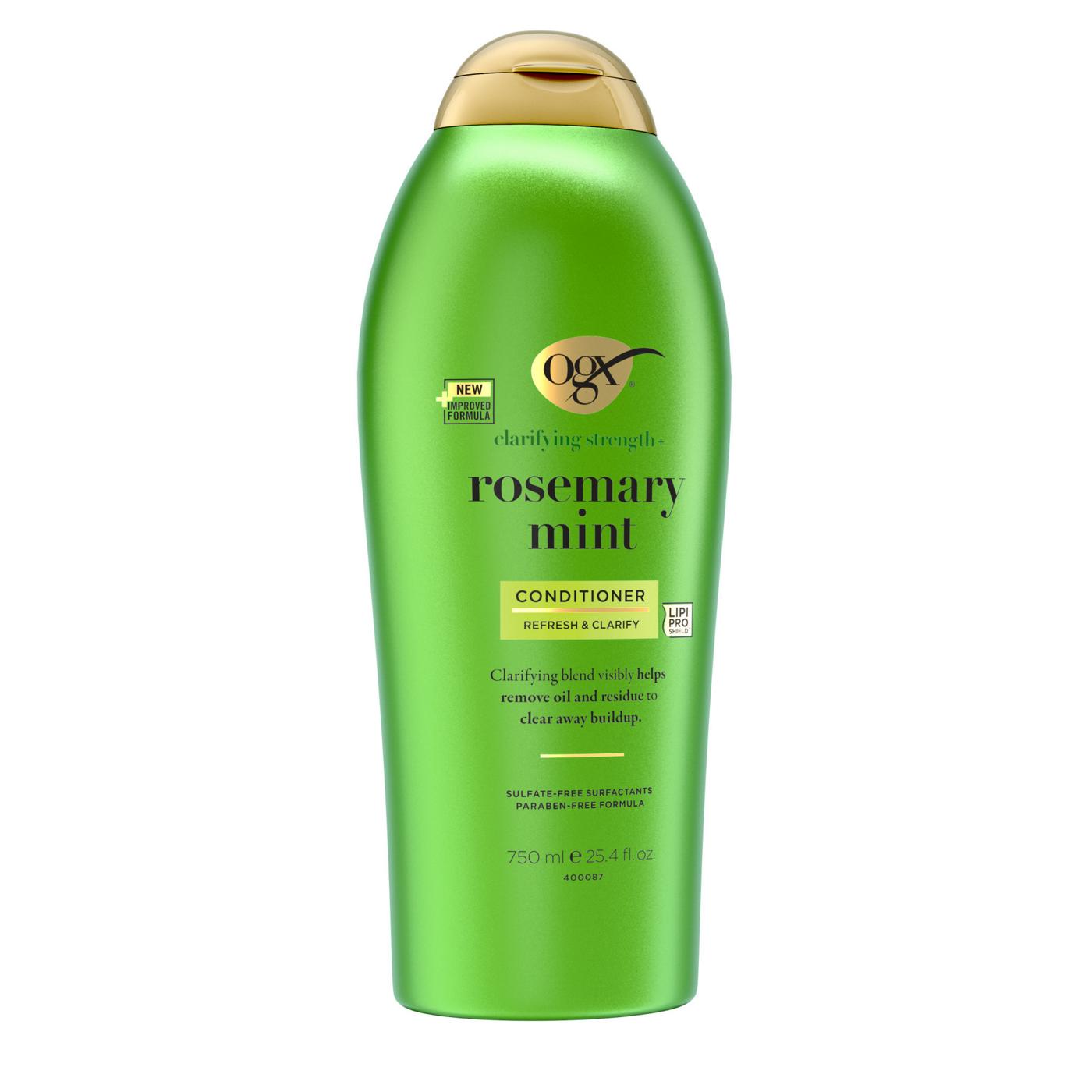 OGX Clarifying Strength + Rosemary Mint Conditioner; image 6 of 6