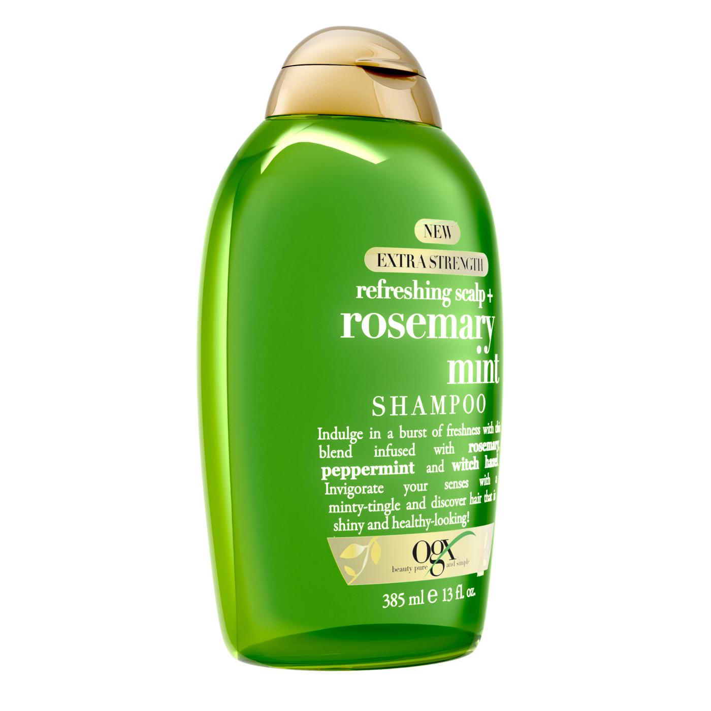 OGX Extra Strength + Rosemary Mint Shampoo; image 4 of 8