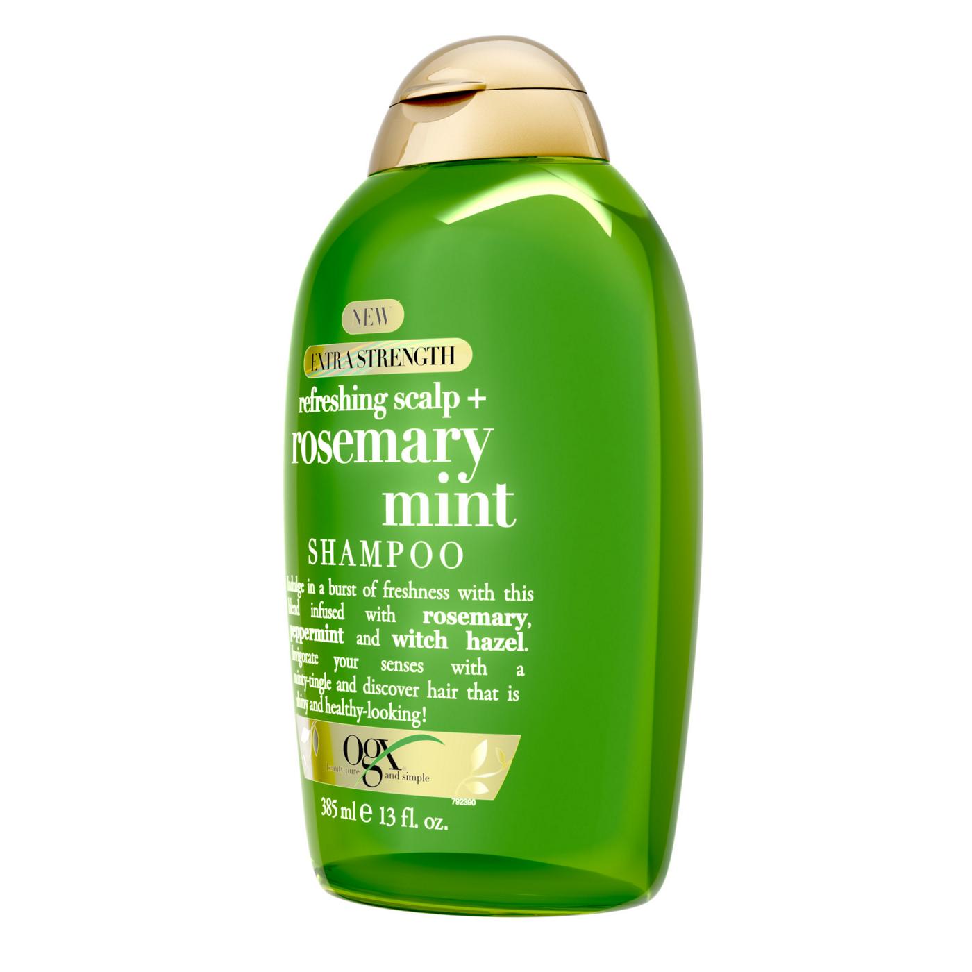 OGX Extra Strength + Rosemary Mint Shampoo; image 5 of 8