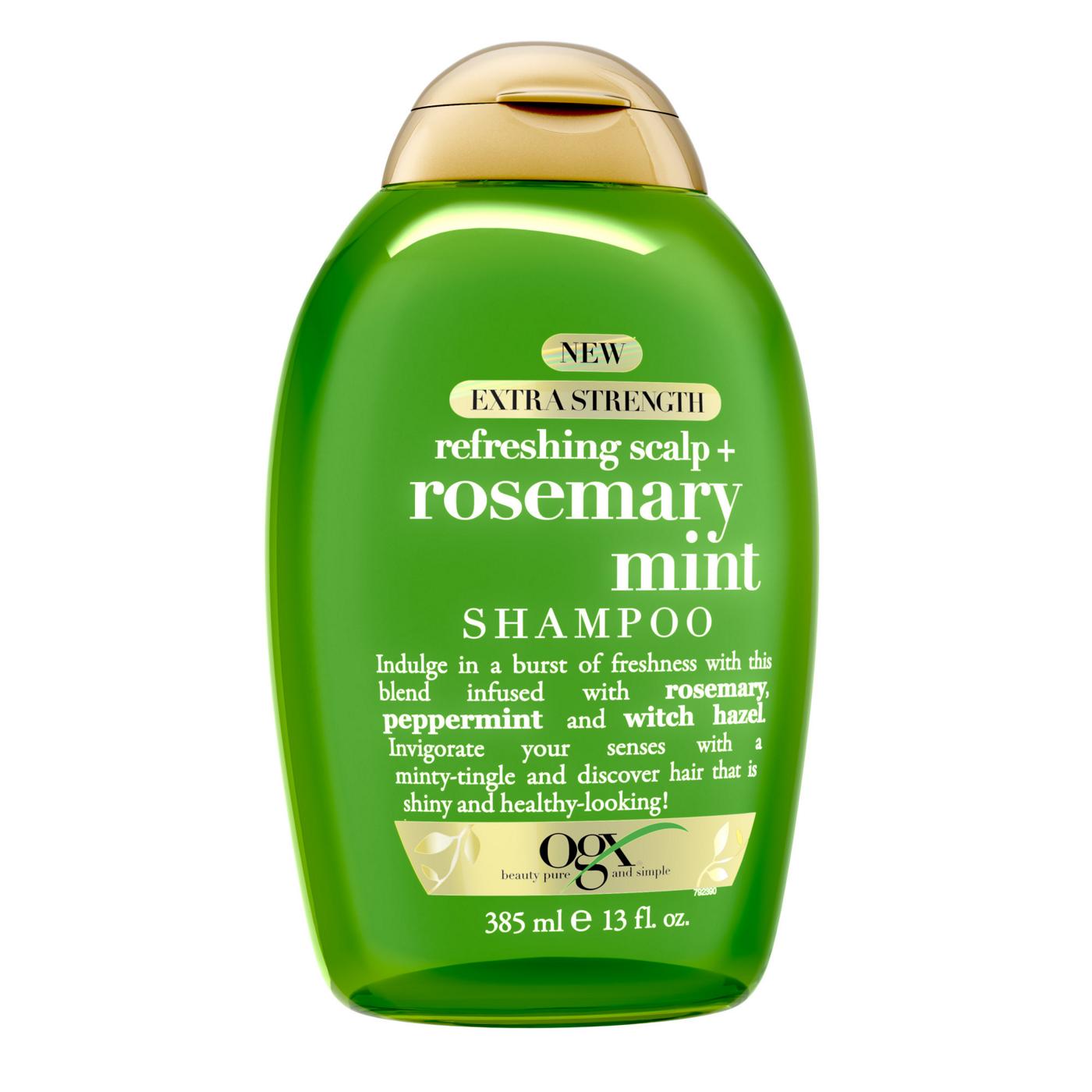 OGX Extra Strength + Rosemary Mint Shampoo; image 6 of 8