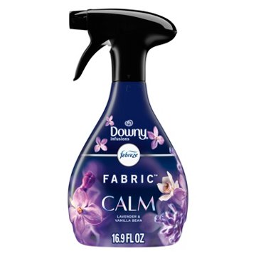 Febreze Fabric Spray Air Freshener Odor-Fighting Fabric Refresher - Downy Calm Scent, 16.9 oz