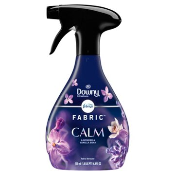 Febreze Fabric Spray Air Freshener Odor-Fighting Fabric Refresher - Downy Calm Scent, 16.9 oz