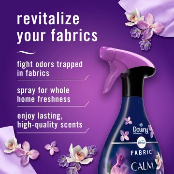 Febreze Fabric Spray Air Freshener Odor-Fighting Fabric Refresher - Downy Calm Scent, 16.9 oz