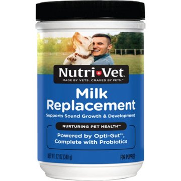 Nutri-Vet Milk Replacement For Puppies, 12 oz