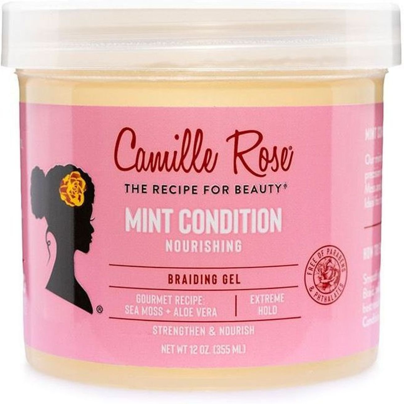 Camille Rose Mint Condition Nourishing Braiding Gel - Sea Moss