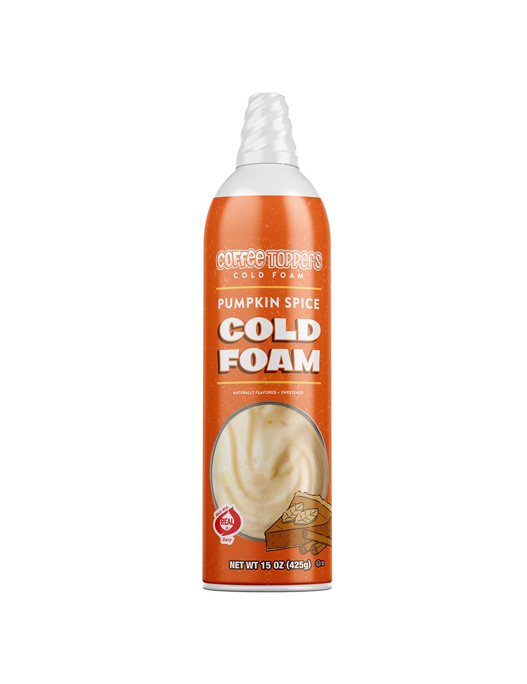 Coffee Toppers Pumpkin Spice Cold Foam; image 1 of 4