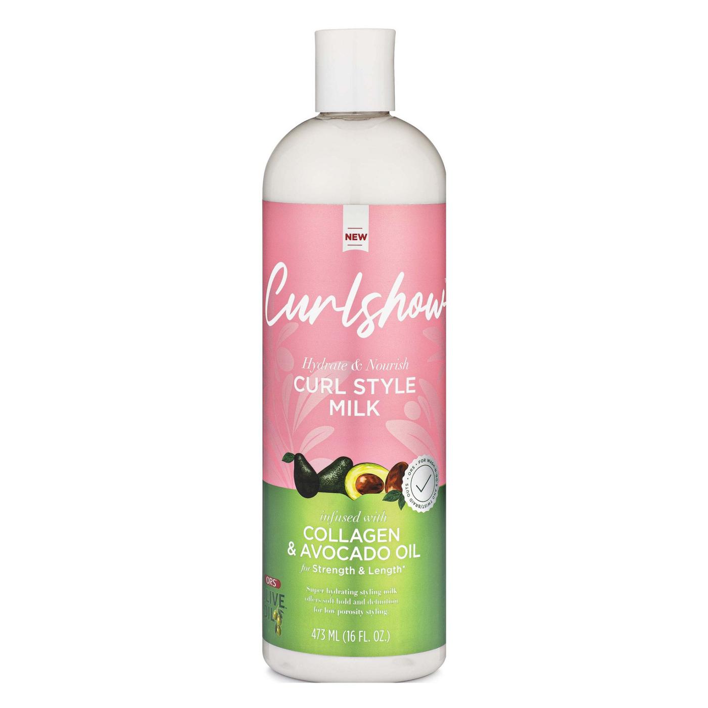 ORS Curlshow Hydrate & Nourish Curl Style Milk; image 1 of 2