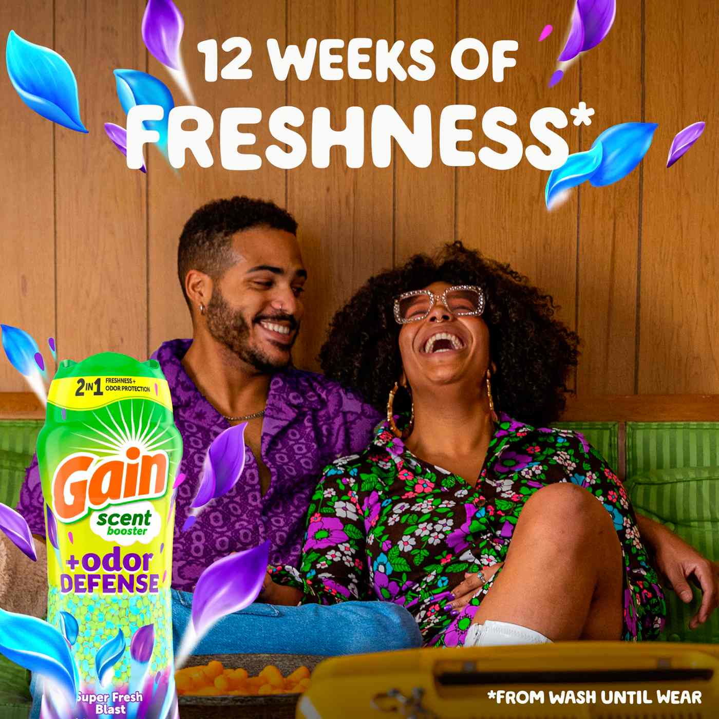 Gain Odor Defense In-wash Scent Booster Beads, Super Fresh Blast Scent; image 3 of 19