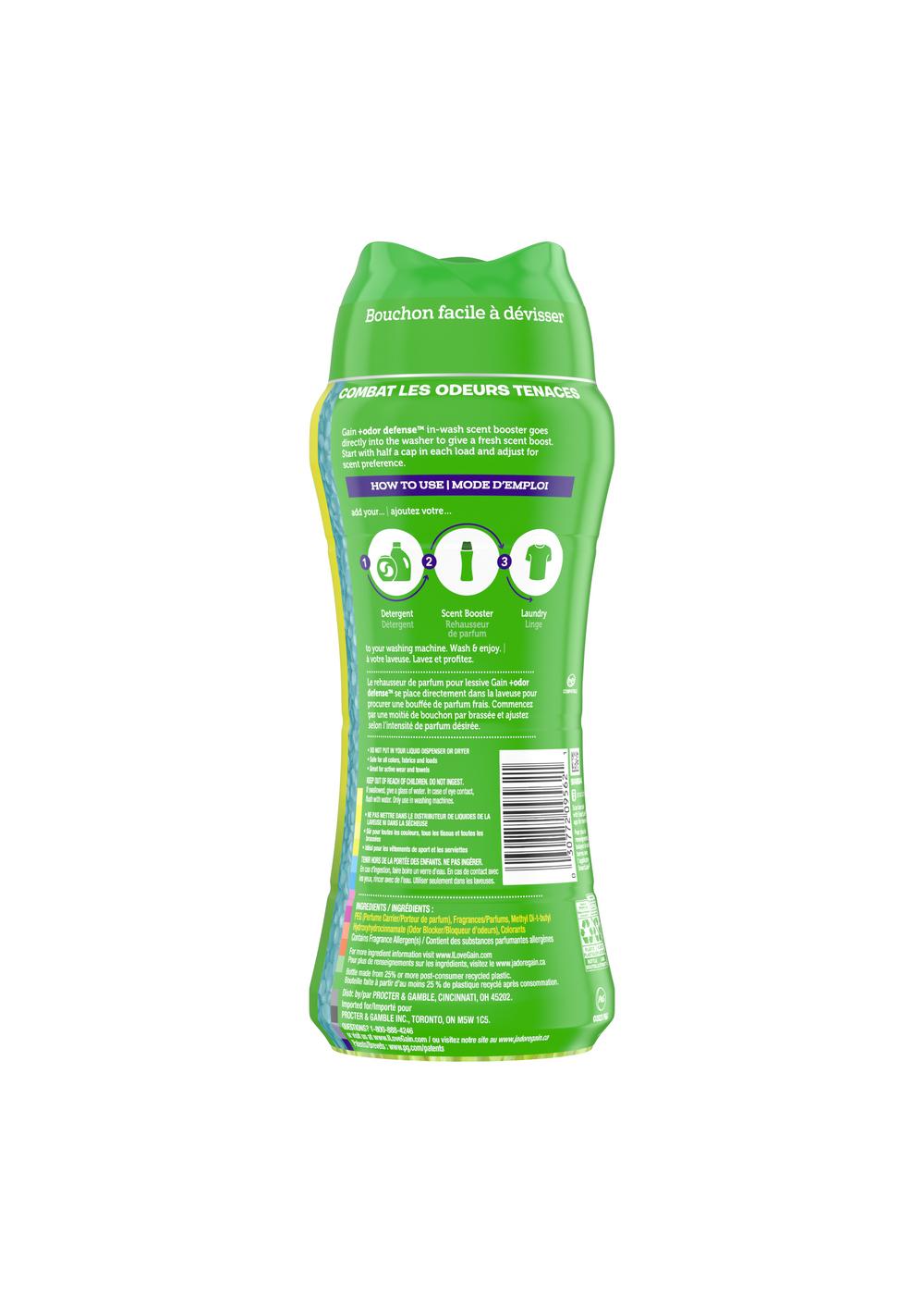 Gain Odor Defense In-wash Scent Booster Beads, Super Fresh Blast Scent; image 12 of 19