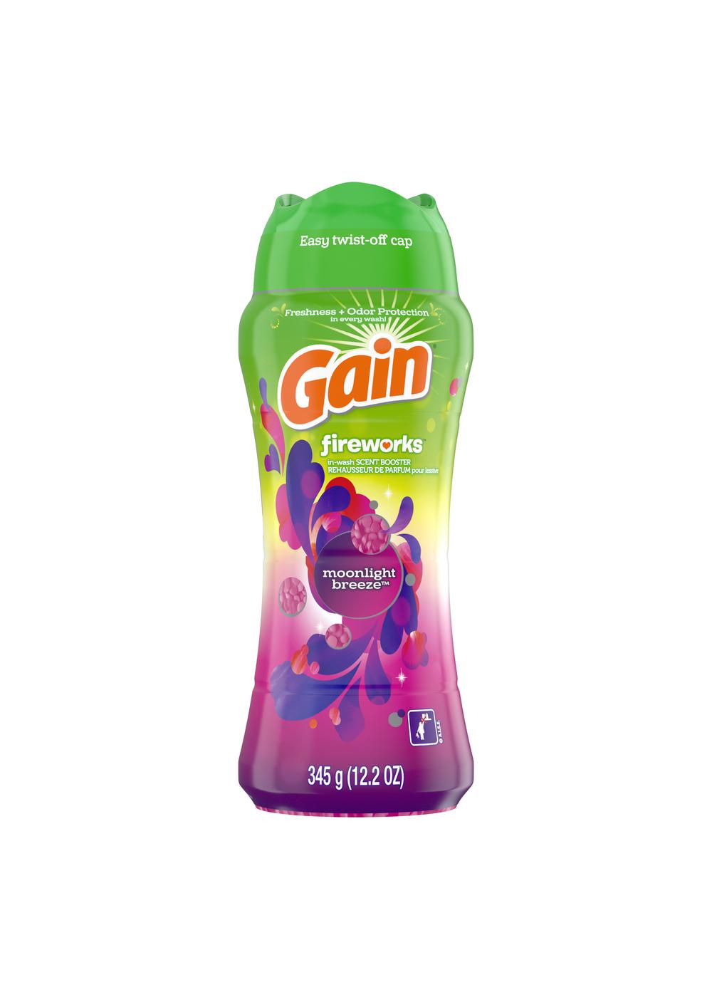 Gain Fireworks In-Wash Scent Booster - Moonlight Breeze; image 1 of 2