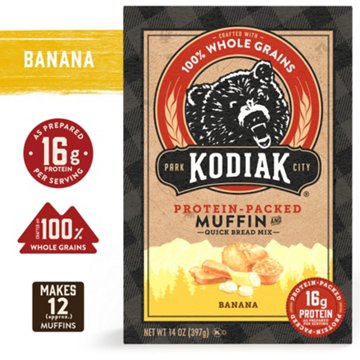Kodiak 16g Protein Banana Muffin & Quick Bread Mix