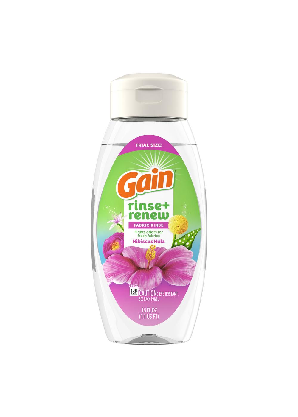 Gain Rinse + Renew Fabric Rinse - Hibiscus Hula; image 1 of 2