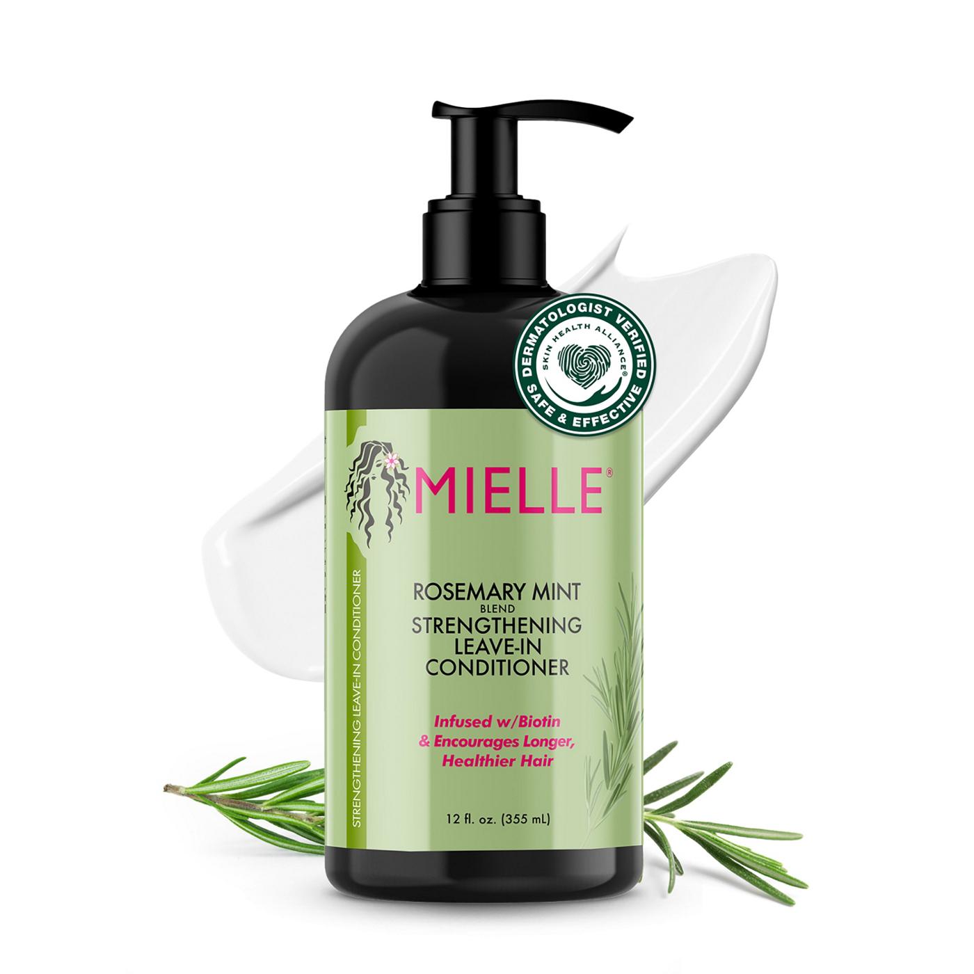 Mielle Rosemary Mint Leave-In Strengthening Conditioner; image 6 of 10