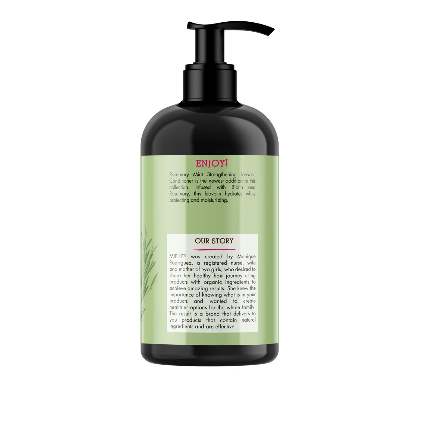 Mielle Rosemary Mint Leave-In Strengthening Conditioner; image 8 of 10